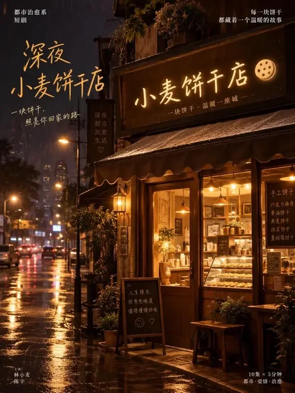 深夜饼干食堂 封面 - 漫剧免费影院