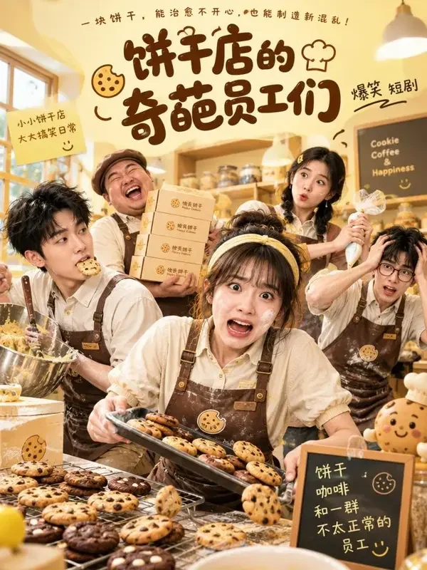 笑翻饼干店 封面 - 漫剧免费影院